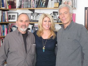 Roxanne Evans with Brick City Producers Mark Benjamin and Marc Levin